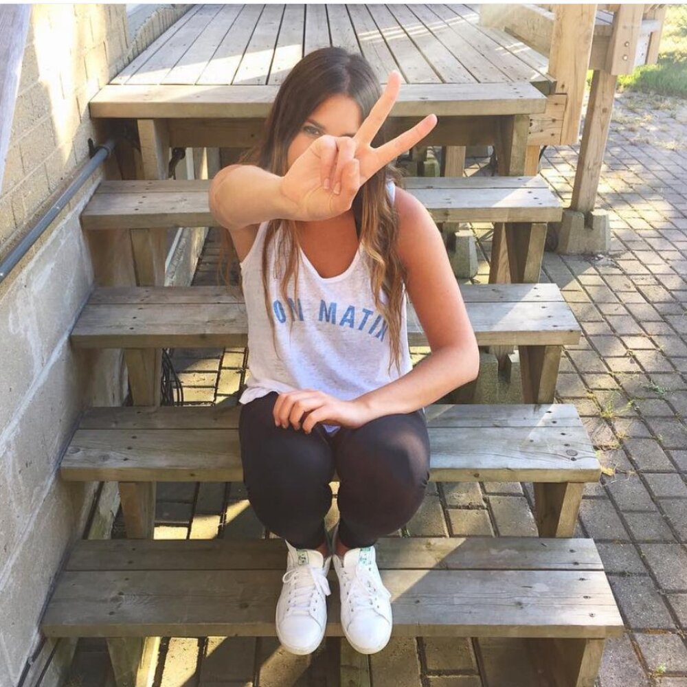 CHRLDR Bon Matin Tank Top